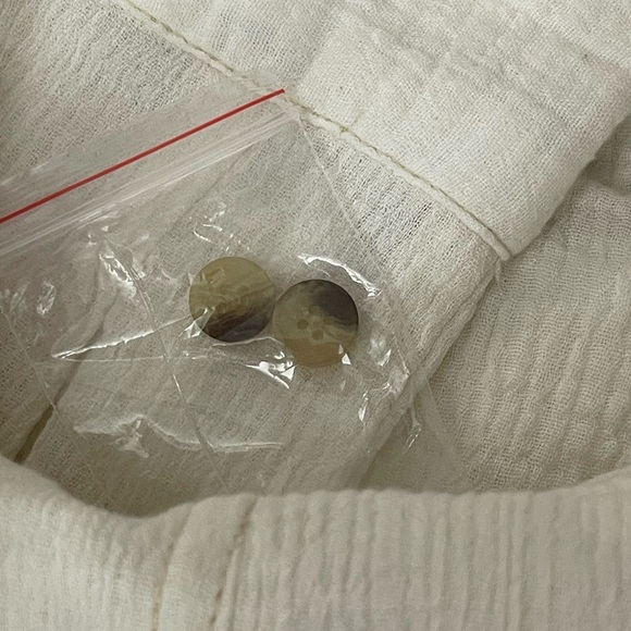 Free People We the Free Oversized Cardiff Top Optic White XS NWT - Picture 14 of 16